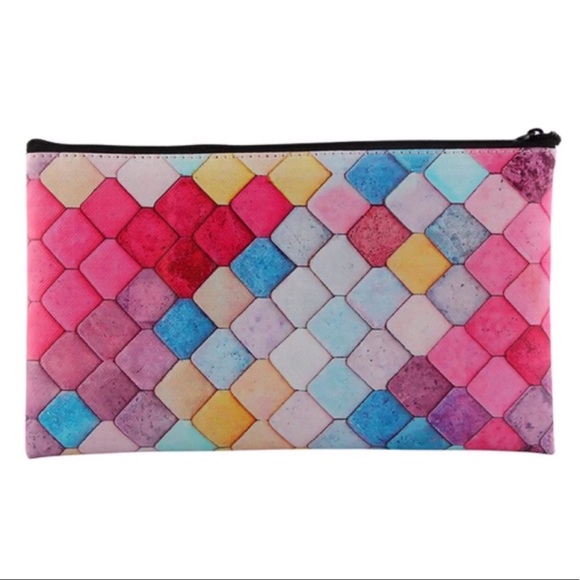 10 Pcs Rainbow Unicorn Makeup Brush Set w/ Bag - Picture 2 of 8